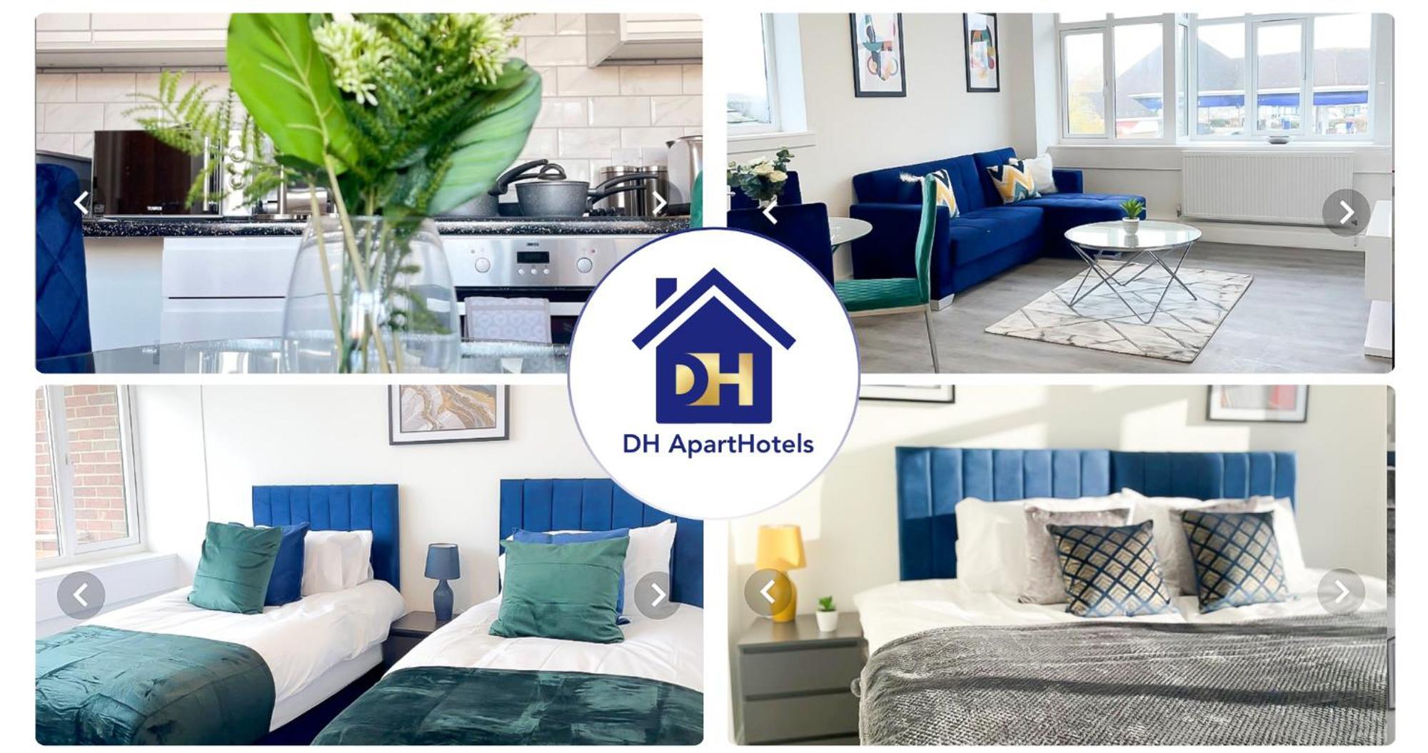 1 Bedroom Apartment - Flitwick - Contractor Friendly - Tourist Ready - Full Kitchen - Wifi - Smart Tv - Sofa Bed - Free Parking - Ideal For Short Or Long Stays 外观 照片