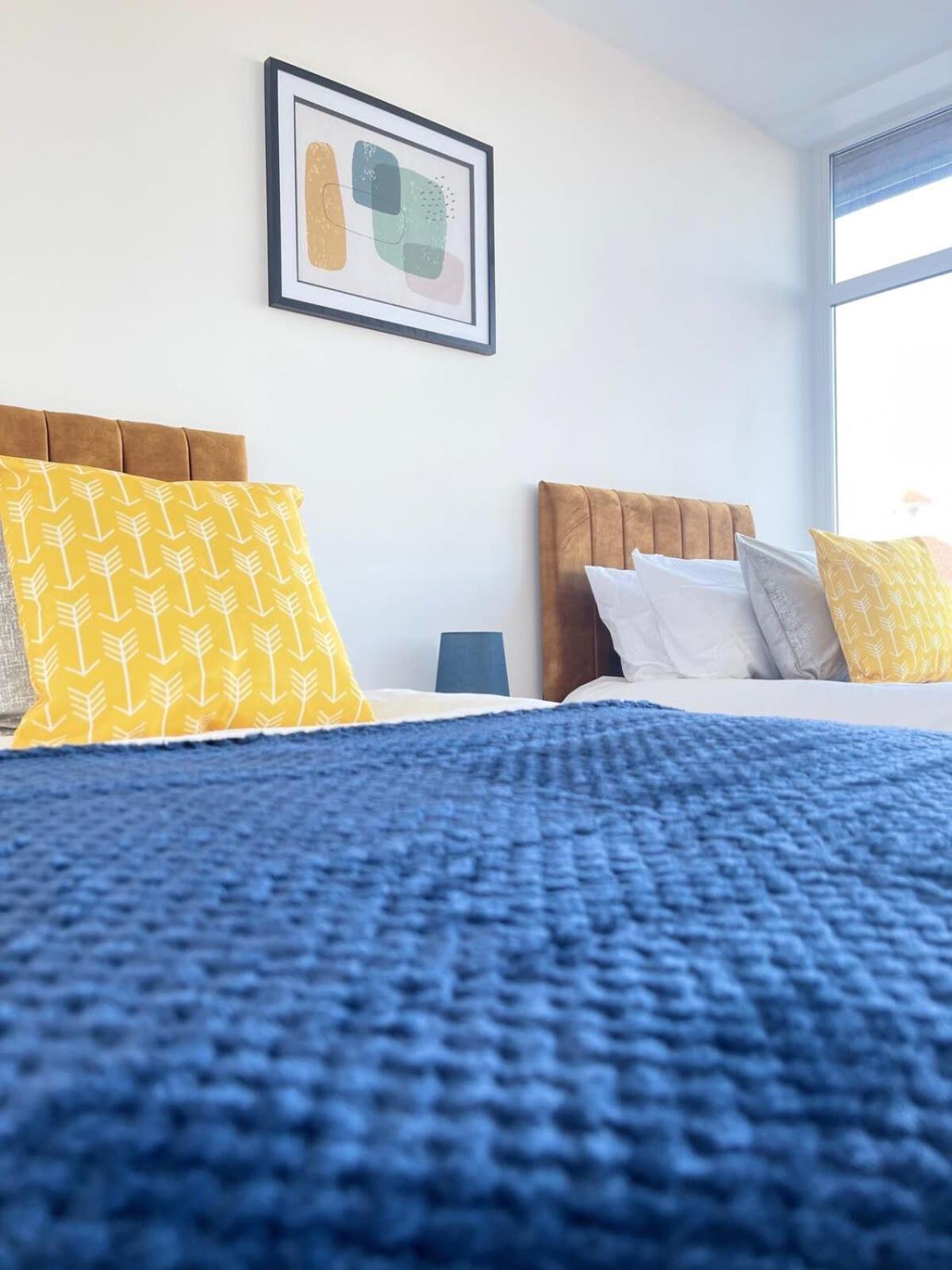 1 Bedroom Apartment - Flitwick - Contractor Friendly - Tourist Ready - Full Kitchen - Wifi - Smart Tv - Sofa Bed - Free Parking - Ideal For Short Or Long Stays 外观 照片